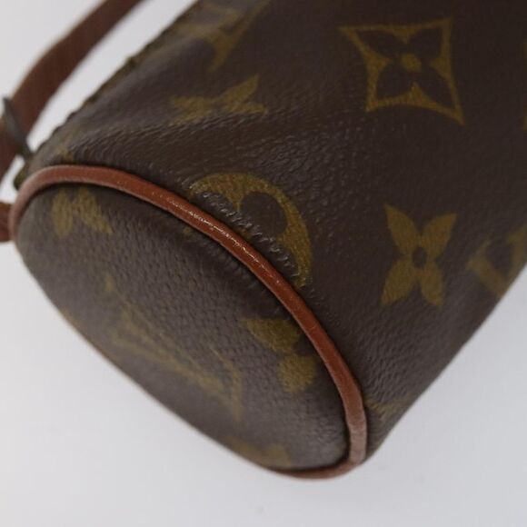 Louis Vuitton Mini Baby Papillon Brown Canvas Clutch Bag (Pre-Owned) - Picture 8 of 16